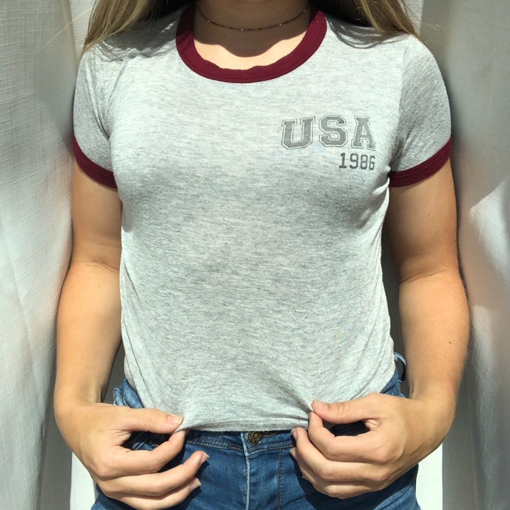 💥USA Est. Crop Top💥